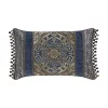 Hot Sale 😉 J Queen New York Weston - Blue Boudoir Decorative Throw Pillow 🤩 -J Queen Shop Belk 746