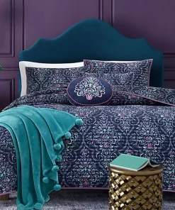 Brand new 🧨 J by J Queen New York Kayani Indigo Quilt ✔️ -J Queen Shop Belk 773