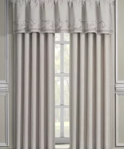 Best deal ✨ J Queen New York Angeline Beige Window Straight Valance 🤩 -J Queen Shop Belk 800