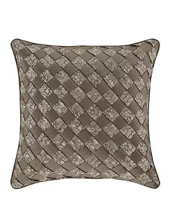 Best Pirce 🧨 J Queen New York Cracked Ice 18 Inch Square Decorative Throw Pillow ⭐ -J Queen Shop Belk 828