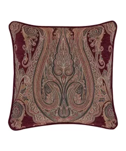 Cheap 😀 J Queen New York Rousseau 20" Square Decorative Throw Pillow ⭐ -J Queen Shop Belk 853