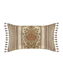 New 🤩 J Queen New York Juliette Terracotta Boudoir Decorative Throw Pillow 🔔 -J Queen Shop Belk 88