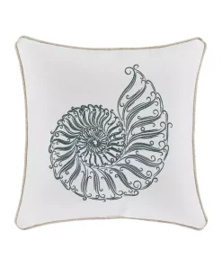 Flash Sale 🛒 J Queen New York Waterbury Egg Shell 17 Inch Square Decorative Throw Pillow 🥰 -J Queen Shop Belk 957